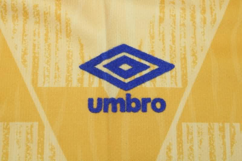 Leeds United Soccer Jersey Away Retro Replica 1991/92