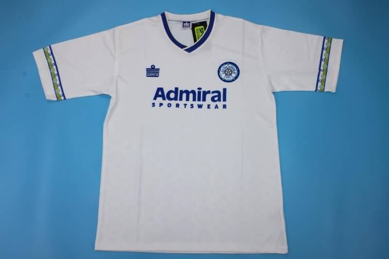 Leeds United Soccer Jersey Home Retro Replica 1992/93