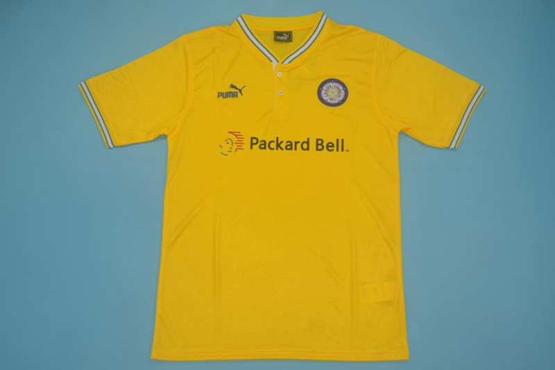 Leeds United Soccer Jersey Away Retro Replica 1996/98