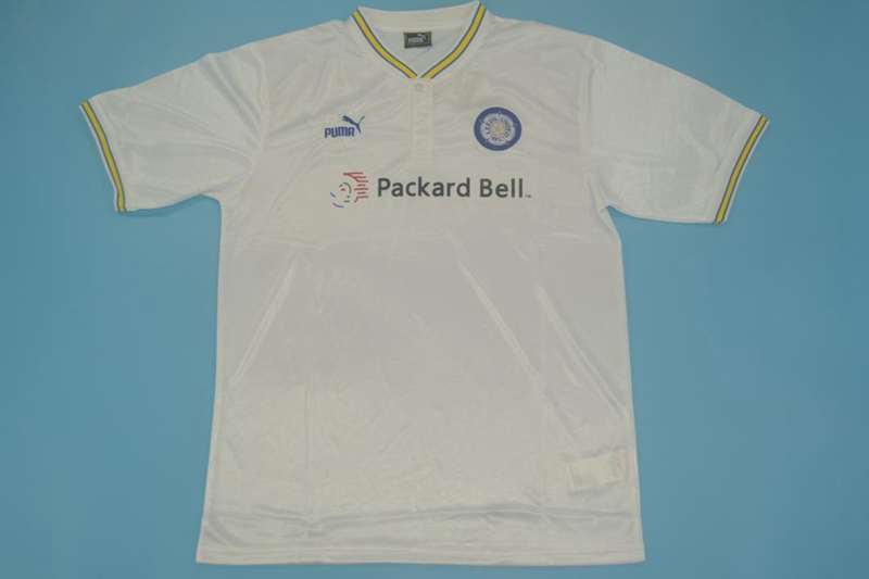 Leeds United Soccer Jersey Home Retro Replica 1996/98