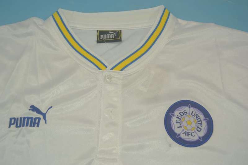 Leeds United Soccer Jersey Home Retro Replica 1996/98