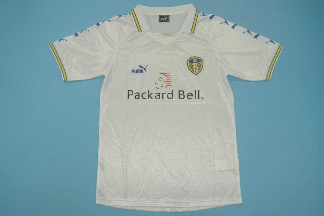 Leeds United Soccer Jersey Home Retro Replica 1998/2000