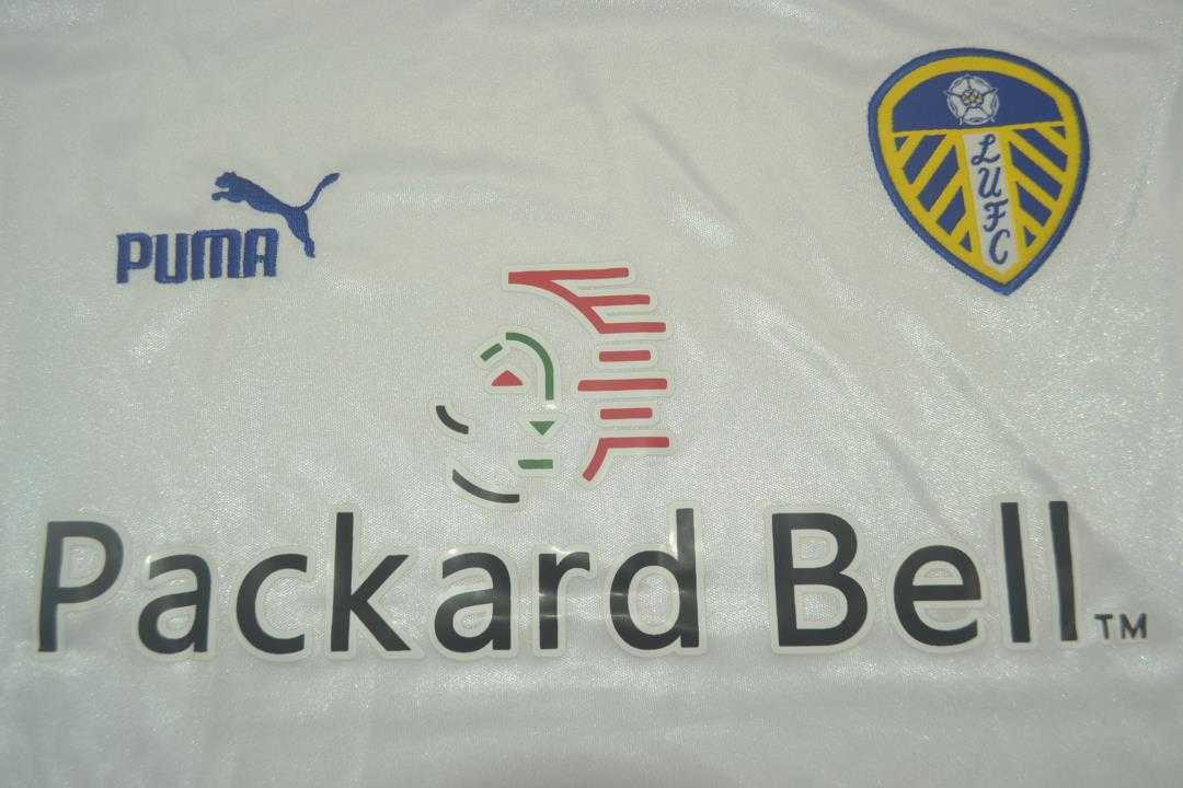 Leeds United Soccer Jersey Home Retro Replica 1998/2000