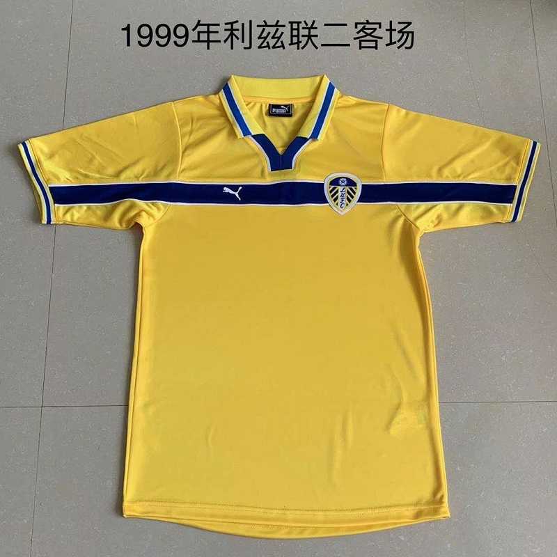 Leeds United Soccer Jersey Third Retro Replica 1999/2000