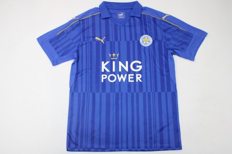 Leicester City Soccer Jersey Home Retro Replica 2016/17