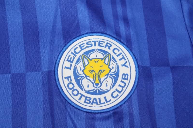 Leicester City Soccer Jersey Home Retro Replica 2016/17