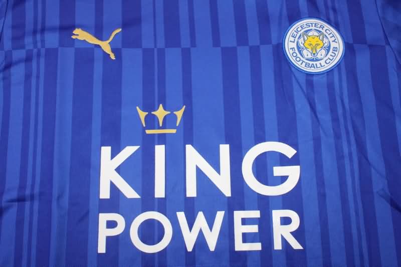 Leicester City Soccer Jersey Home Retro Replica 2016/17