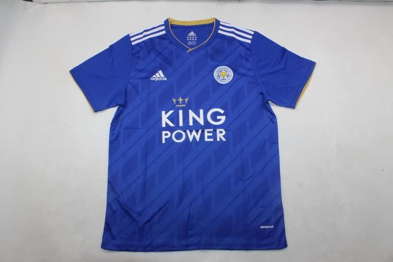 Leicester City Soccer Jersey Home Retro Replica 2018/19