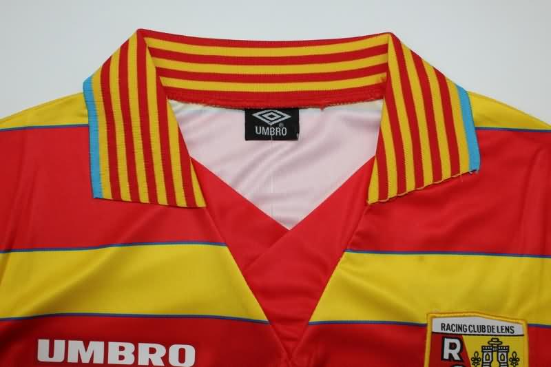 Lens Soccer Jersey Home Retro Replica 1997/98