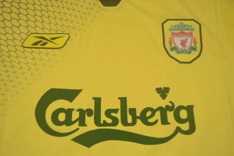 Liverpool Soccer Jersey Away Retro Replica 2004/05