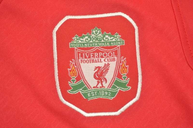 Liverpool Soccer Jersey Home Retro Replica 2004/05