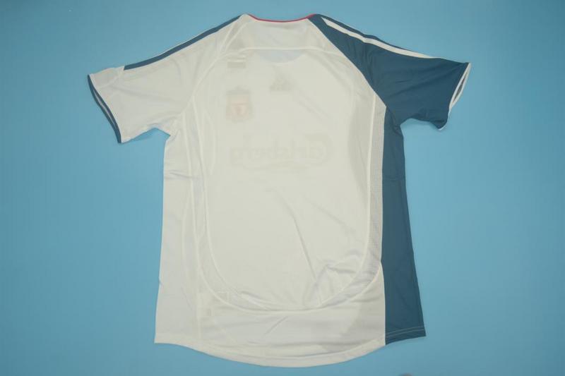 Liverpool Soccer Jersey Away Retro Replica 2006/07