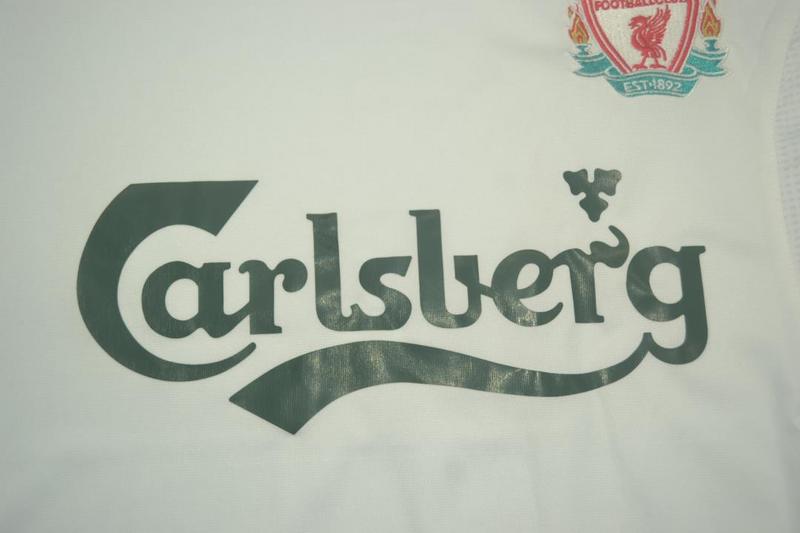 Liverpool Soccer Jersey Away Long Retro Replica 2006/07