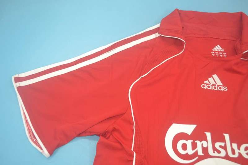 Liverpool Soccer Jersey Home Retro Replica 2006/08