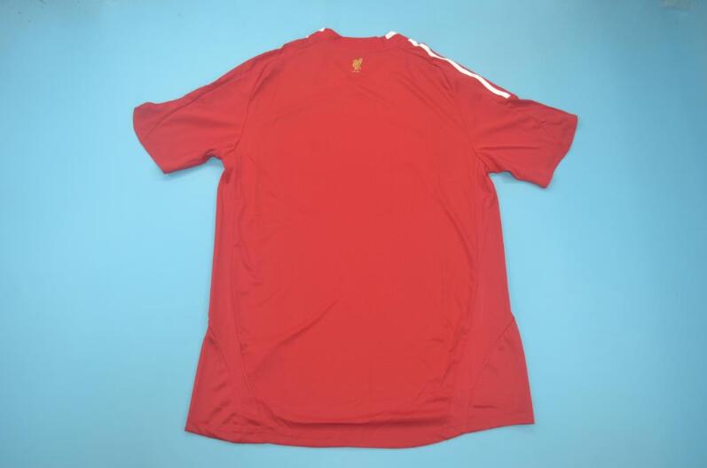 Liverpool Soccer Jersey Home Retro Replica 2008/10