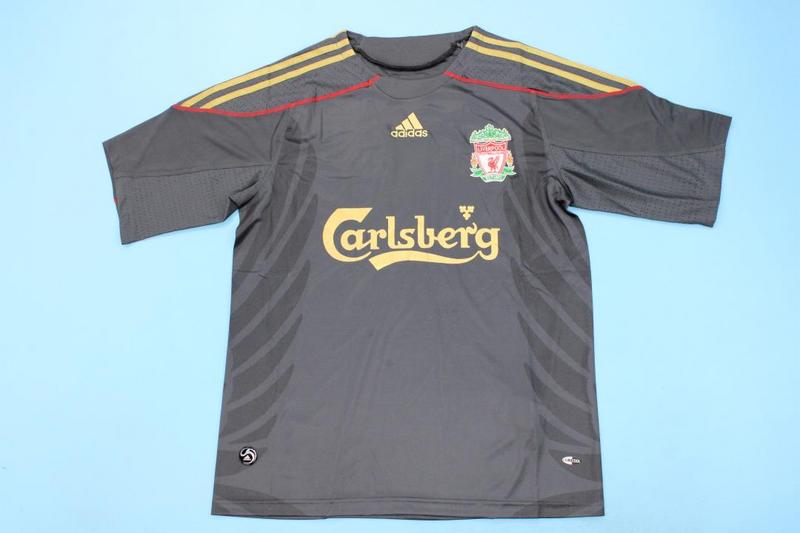 Liverpool Soccer Jersey Away Retro Replica 2009/10