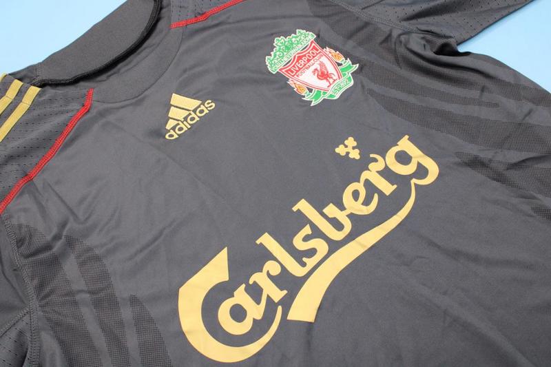 Liverpool Soccer Jersey Away Retro Replica 2009/10