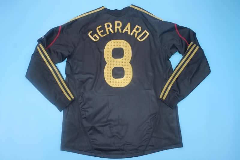 Liverpool Soccer Jersey Away Long Sleeve Retro Replica 2009/10