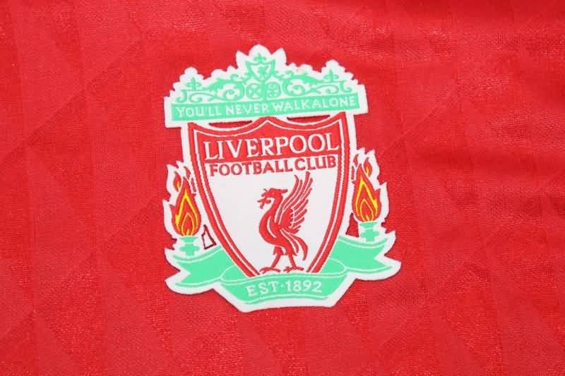 Liverpool Soccer Jersey Home Long Sleeve Retro Replica 2010/12