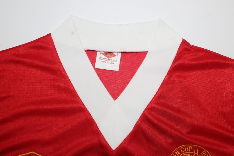 Liverpool Soccer Jersey Home UCL Final Retro Replica 1977