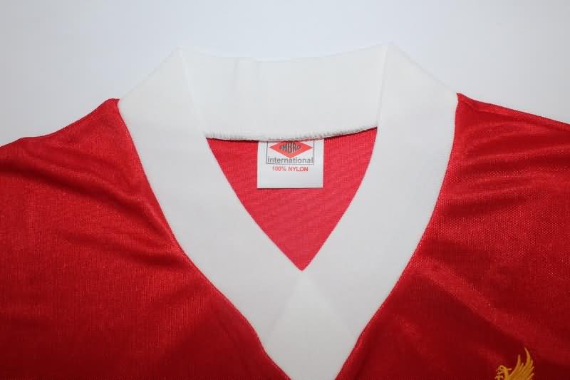 Liverpool Soccer Jersey Home UCL Final Retro Replica 1978