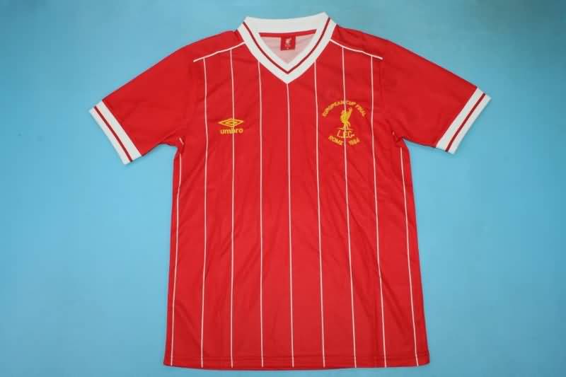 Liverpool Soccer Jersey Home Retro Replica 1984