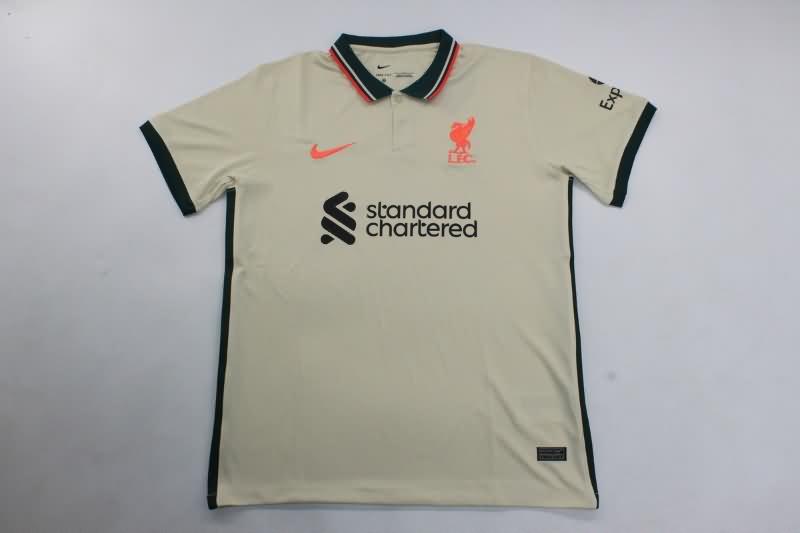 Liverpool Soccer Jersey Away Retro Replica 2021/22