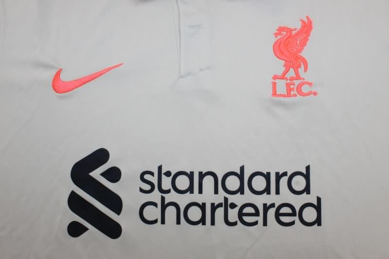 Liverpool Soccer Jersey Away Retro Replica 2021/22