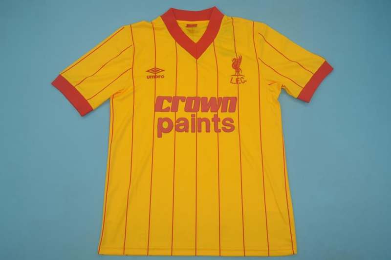 Liverpool Soccer Jersey Away Retro Replica 1981/84