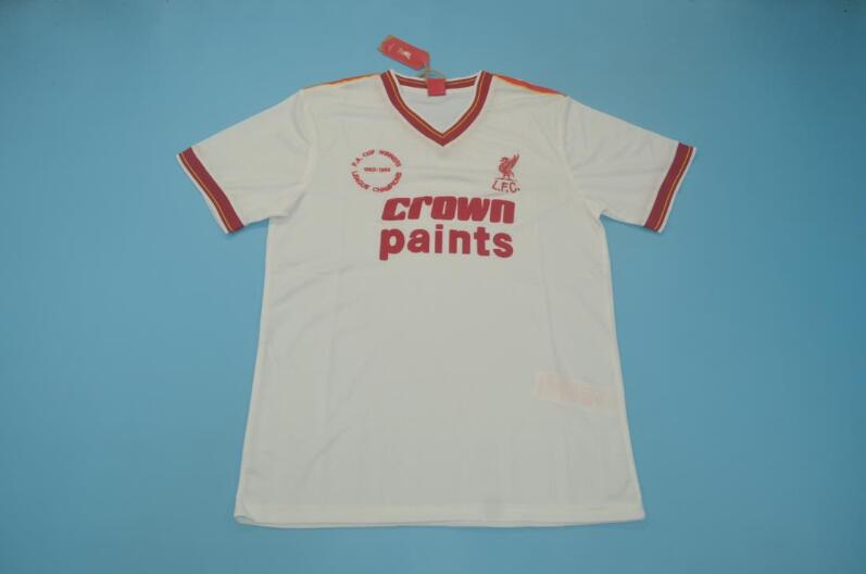 Liverpool Soccer Jersey Away Retro Replica 1985/86