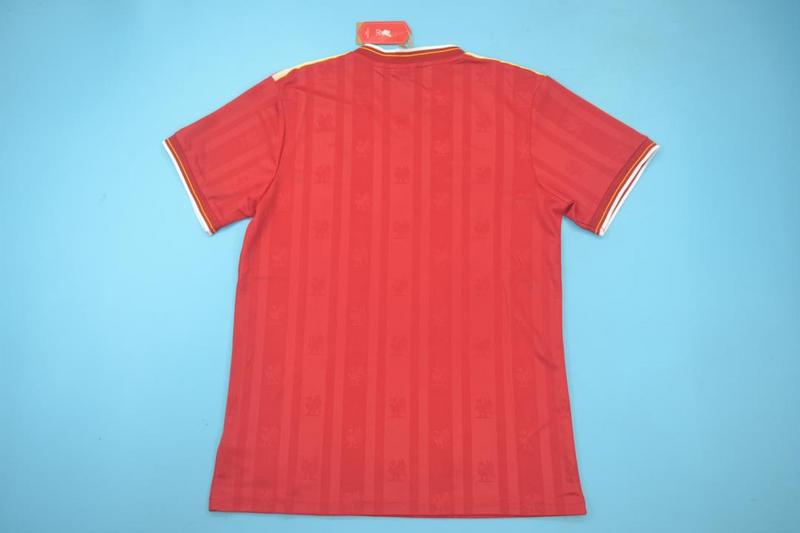 Liverpool Soccer Jersey Home Retro Replica 1985/86