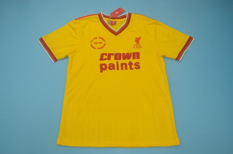 Liverpool Soccer Jersey Third Retro Replica 1985/86