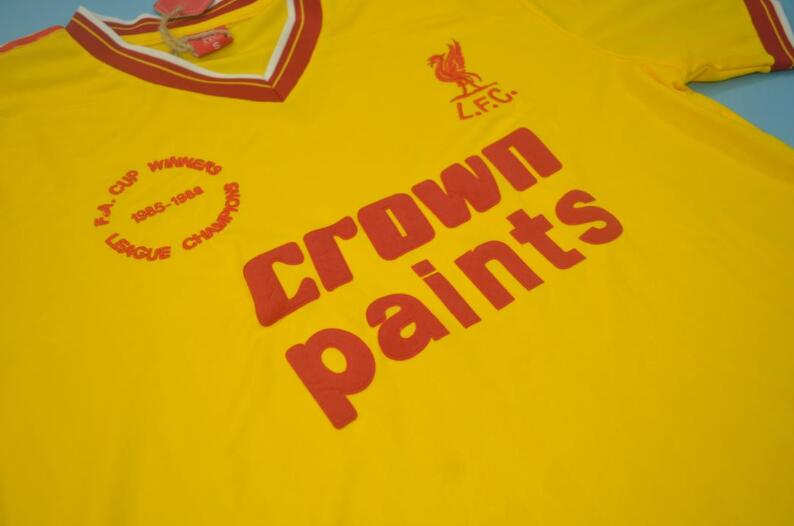 Liverpool Soccer Jersey Third Retro Replica 1985/86
