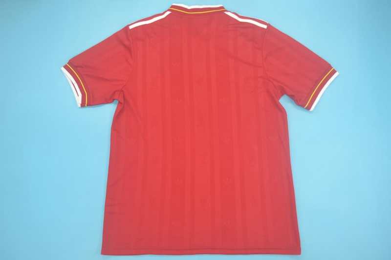 Liverpool Soccer Jersey Home Retro Replica 1986/87