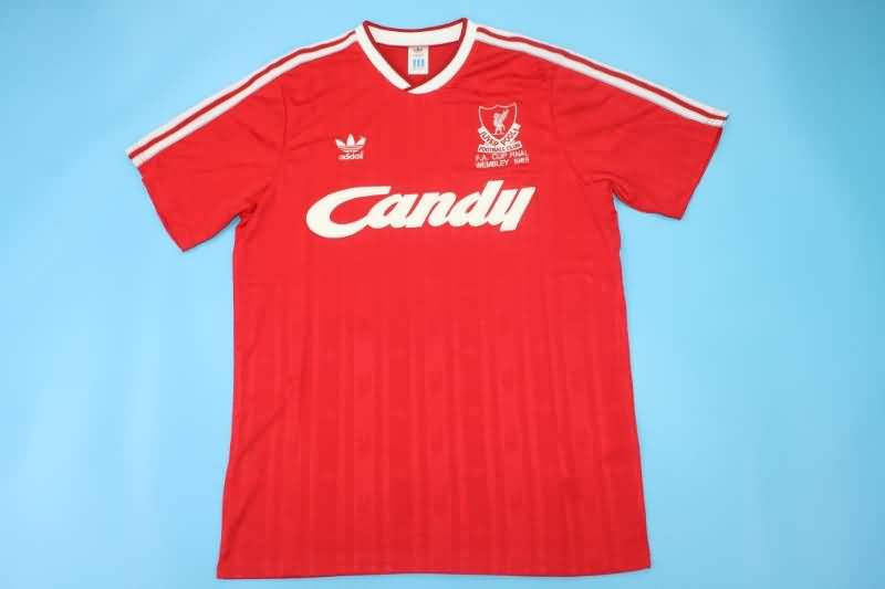 Liverpool Soccer Jersey Home Retro Replica 1988/89