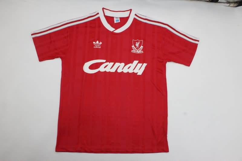 Liverpool Soccer Jersey Home Retro Replica 1988/89