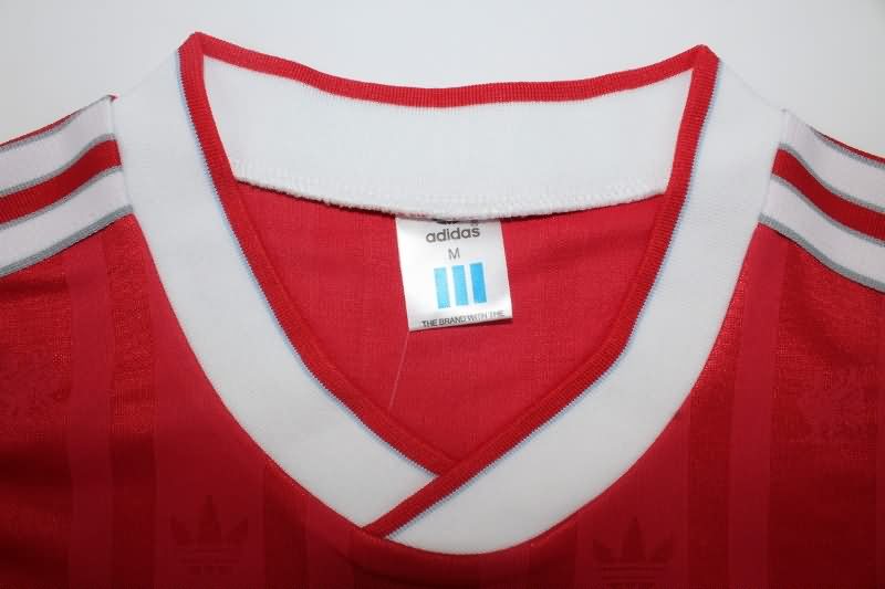 Liverpool Soccer Jersey Home Retro Replica 1988/89