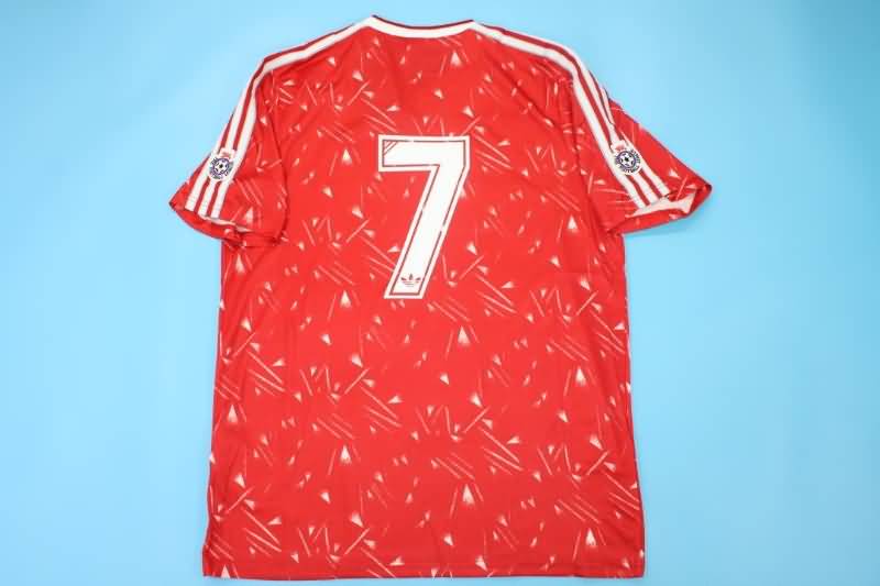 Liverpool Soccer Jersey Home Retro Replica 1989/91