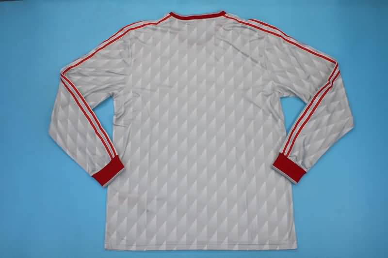 Liverpool Soccer Jersey Away Long Sleeve Retro Replica 1989/91