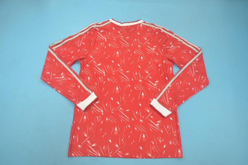 Liverpool Soccer Jersey Home Long Retro Replica 1989/91