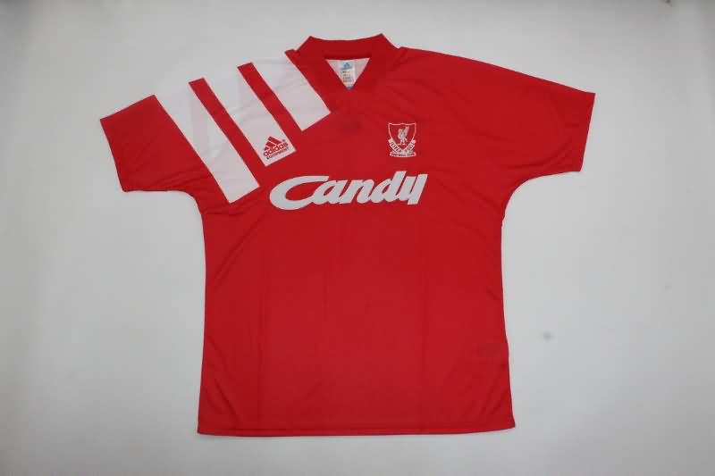 Liverpool Soccer Jersey Home Retro Replica 1991/92