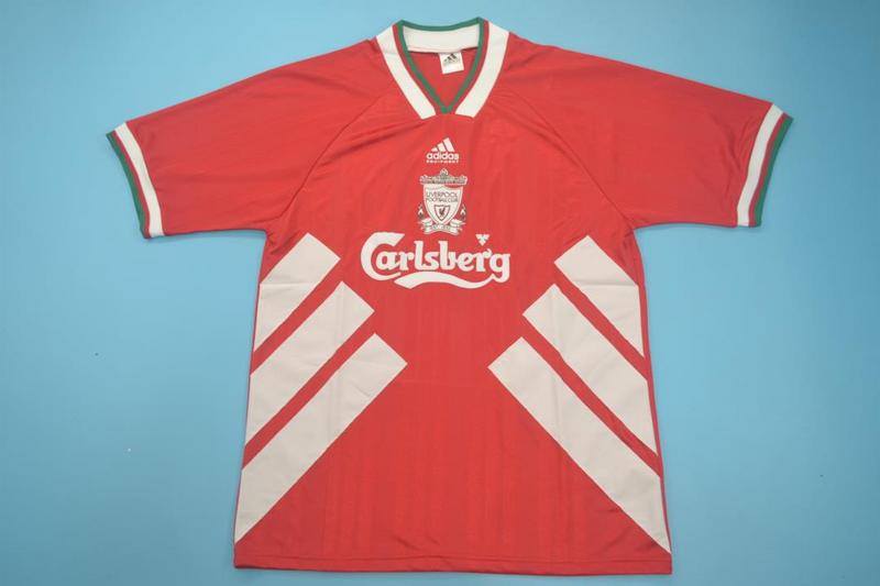 Liverpool Soccer Jersey Home Retro Replica 1993/95