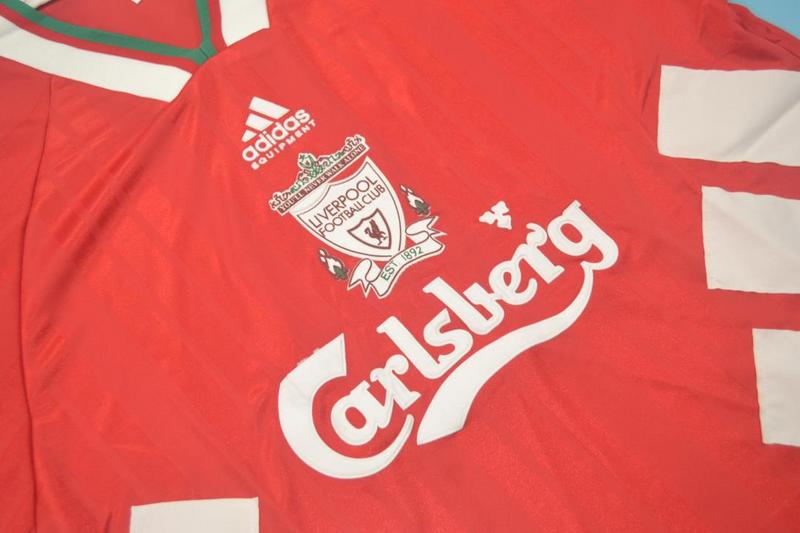 Liverpool Soccer Jersey Home Retro Replica 1993/95