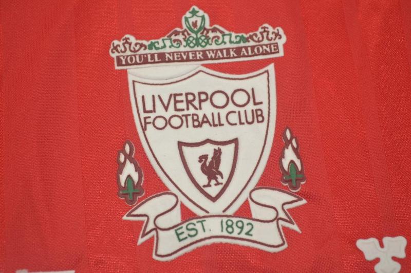 Liverpool Soccer Jersey Home Retro Replica 1993/95