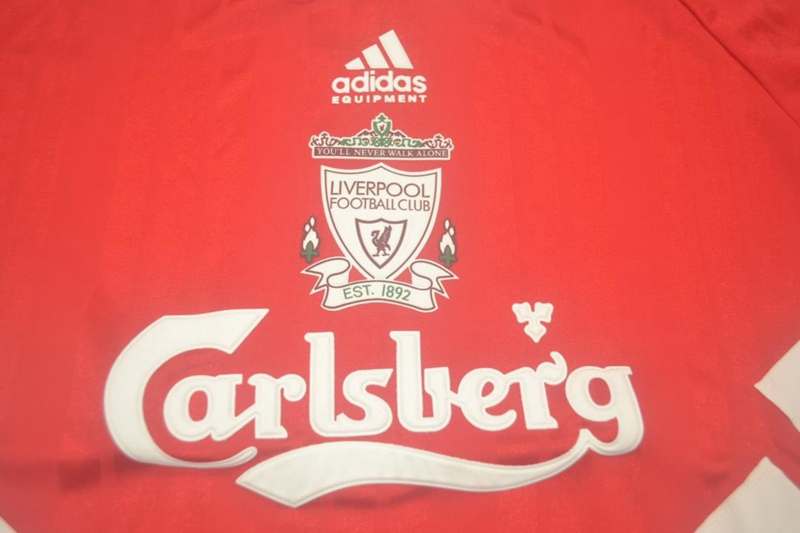 Liverpool Soccer Jersey Home Long Retro Replica 1993/95