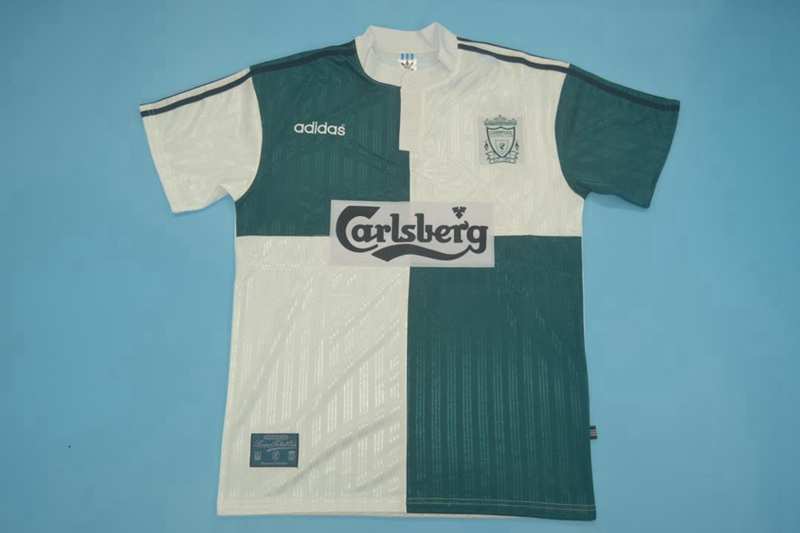 Liverpool Soccer Jersey Away Retro Replica 1995/96