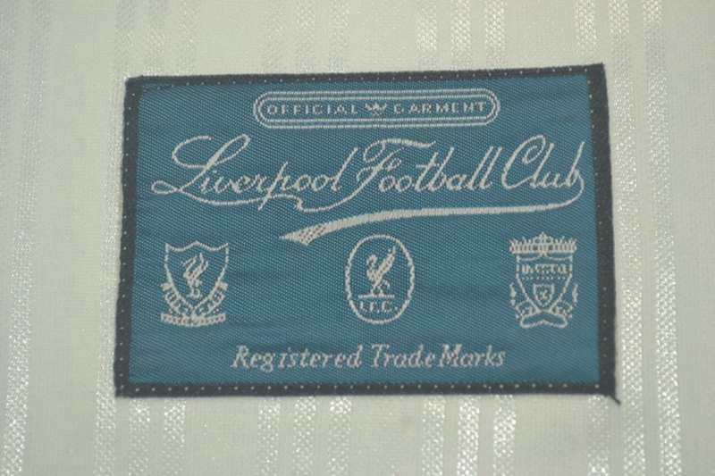 Liverpool Soccer Jersey Away Retro Replica 1995/96