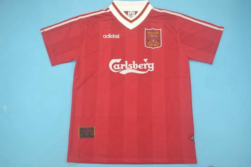 Liverpool Soccer Jersey Home Retro Replica 1995/96