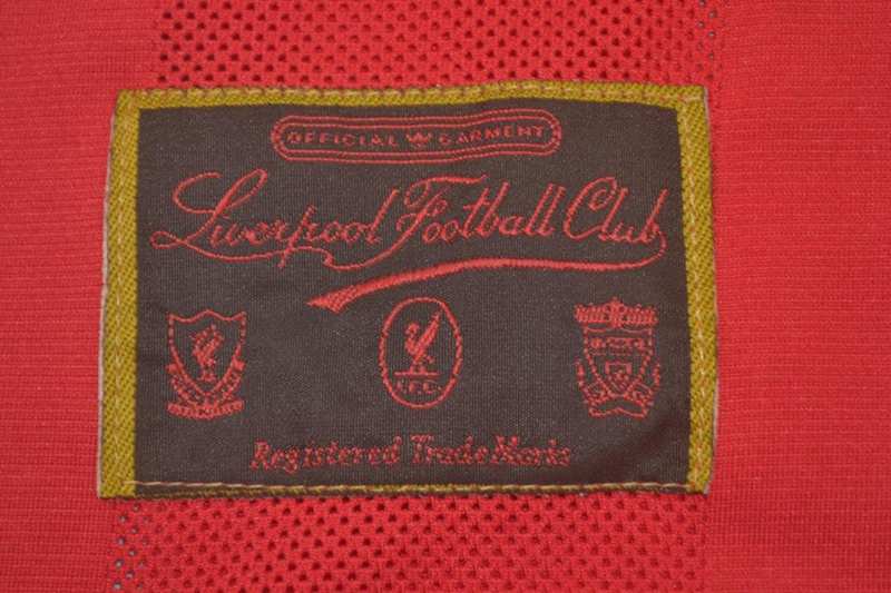 Liverpool Soccer Jersey Home Retro Replica 1995/96