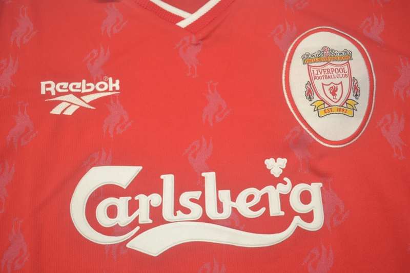 Liverpool Soccer Jersey Home Retro Replica 1996/98